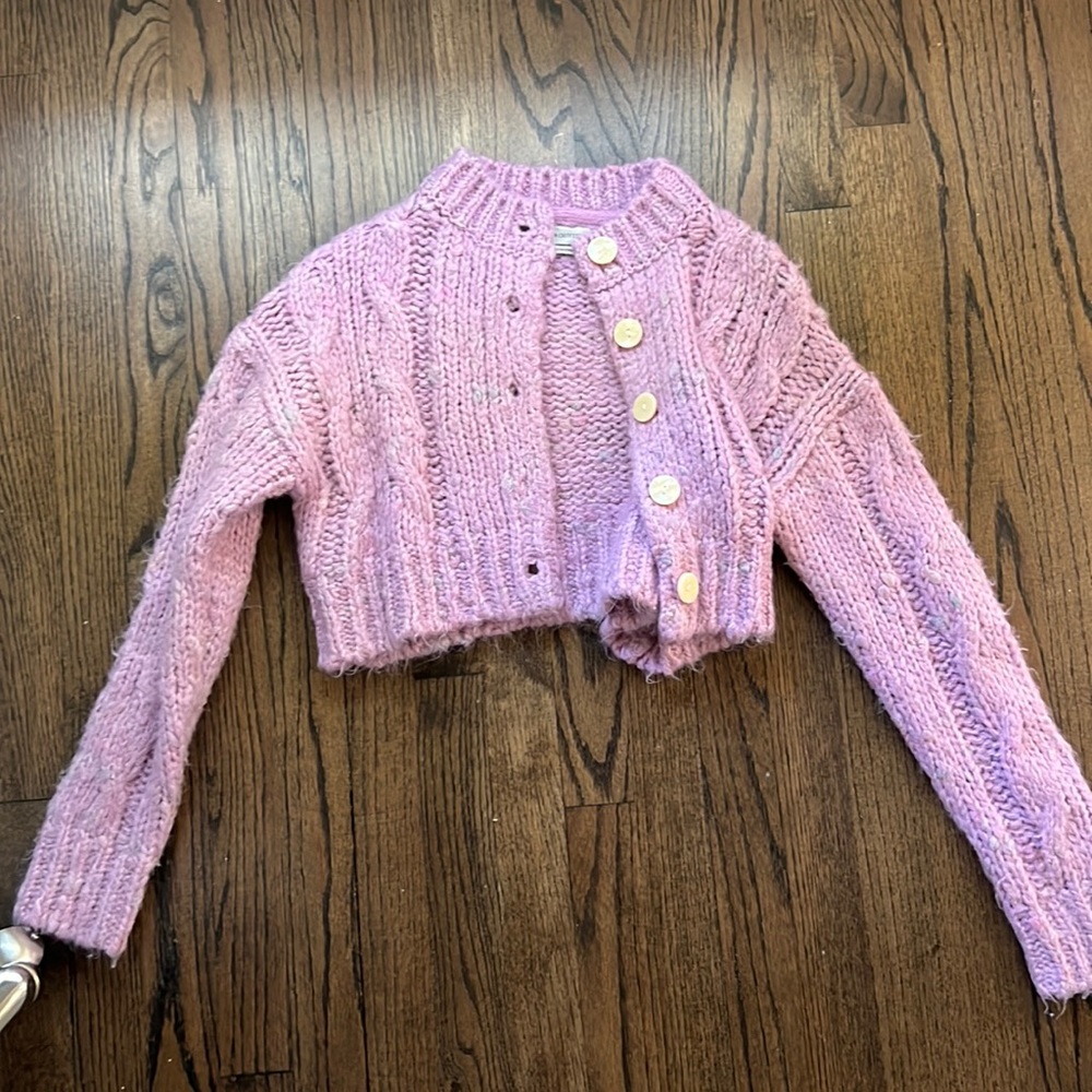 Purple sweater